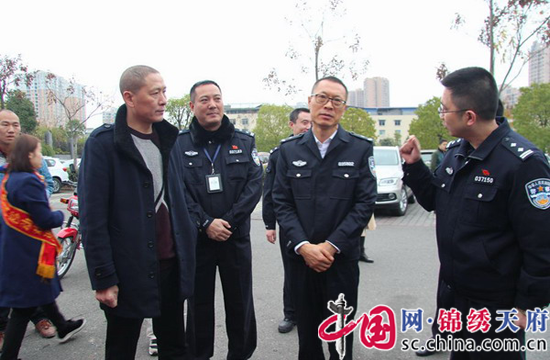 遂宁市公安局常务副局长银宏到射洪调研“两车卫士”工作 