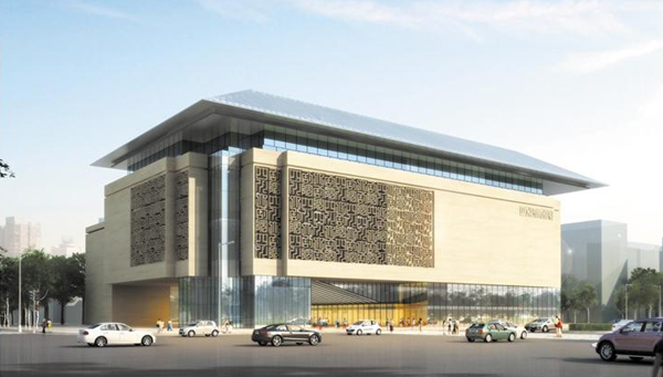 四川大剧院主体完工 明年2月将投入使用（图）
