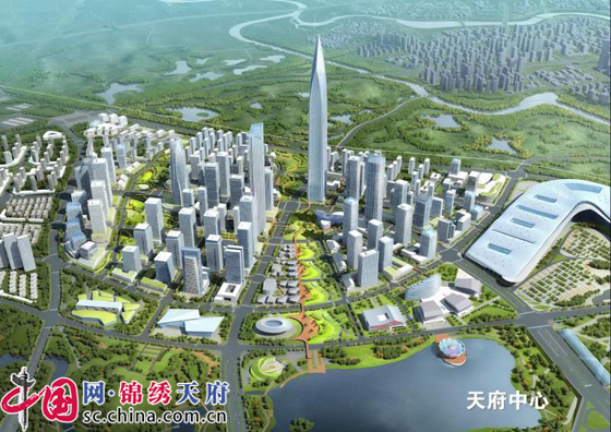 天府新区超高层地标性建筑"一带一路大厦"基本完成蓝图绘制