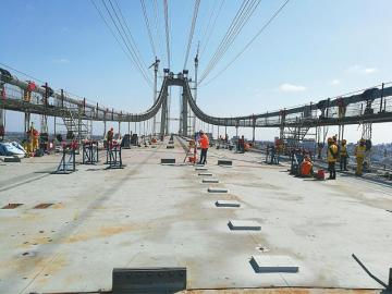 产教融合“走出去” 非洲最大悬索桥建设中的四川身影