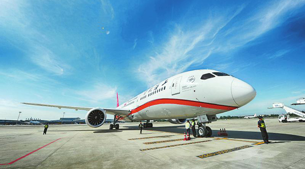 又一架“梦想飞机”来了！东航首架波音787-9飞机抵蓉