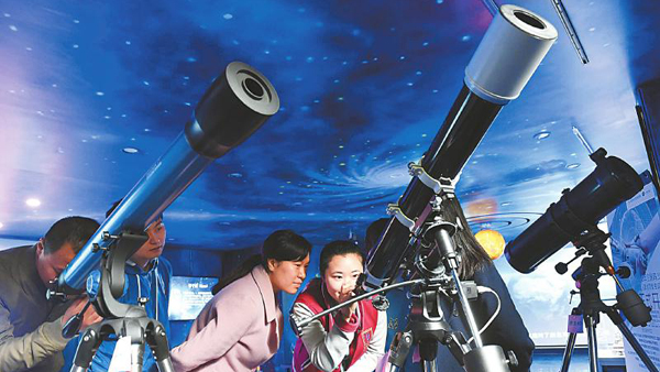 成都社区有了“天文馆” 居民家门口就可感受天文的奥秘