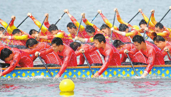 中国龙舟公开赛开桨 遂宁首次承办全国大型龙舟赛事