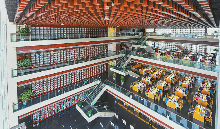 四川省图书馆：城市中心的文化会客厅