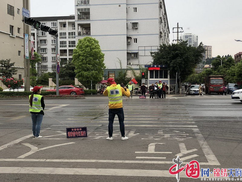 大英交警全力治理城市交通亂象