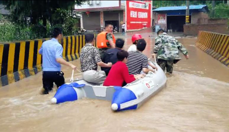 川东地区发生强降雨 巴中达州转移上万人