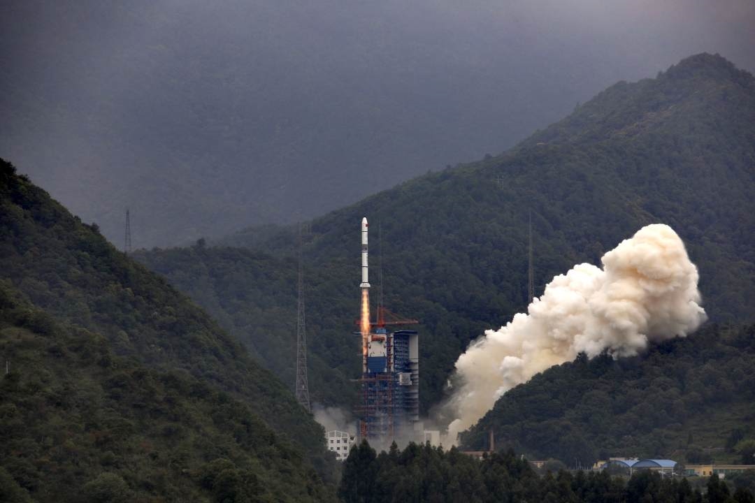 遥感三十号05组卫星在西昌成功发射
