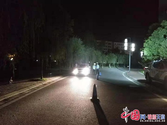 蓬溪交警積極開展周末夜查整治行動　查處飲酒駕駛2起