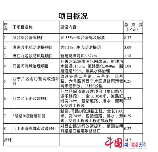 附:项目概况