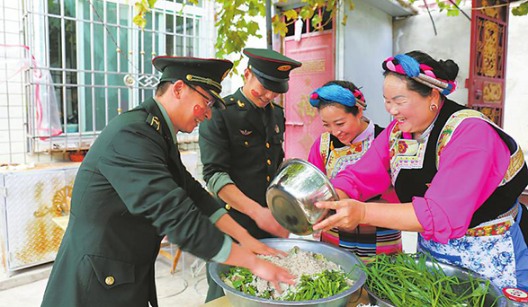 国庆吃面 国泰民安 四川多地同吃“国庆面”祝福祖国